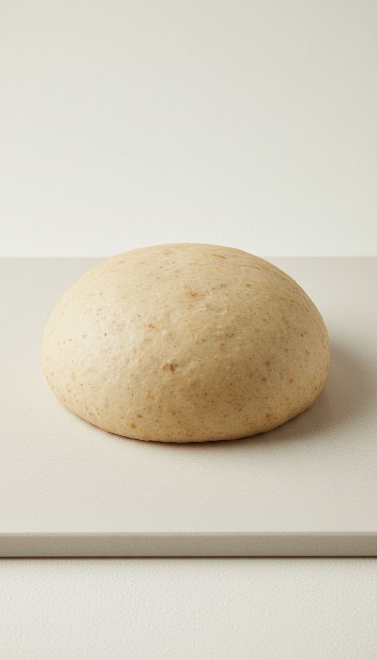 Neapolitan artisan pizza dough ball