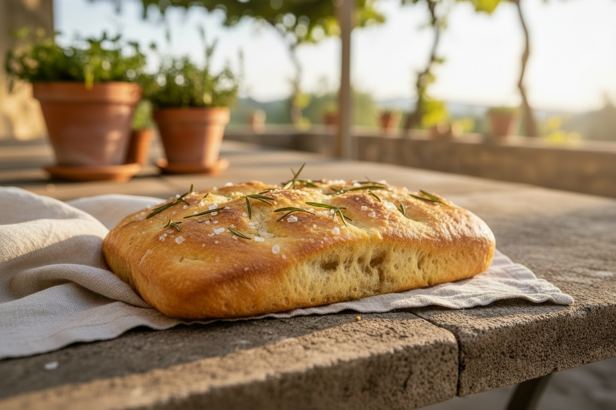 Positano Focaccia dough ball